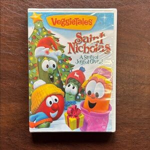 VeggieTales DVD Saint Nicholas Story Of Joyful Giving Christmas New sealed